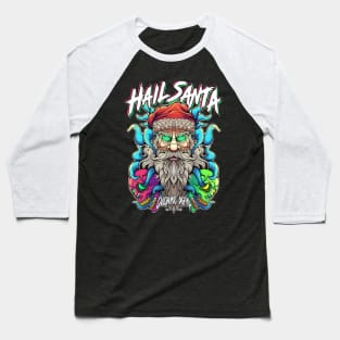 Hail Santa Baseball T-Shirt